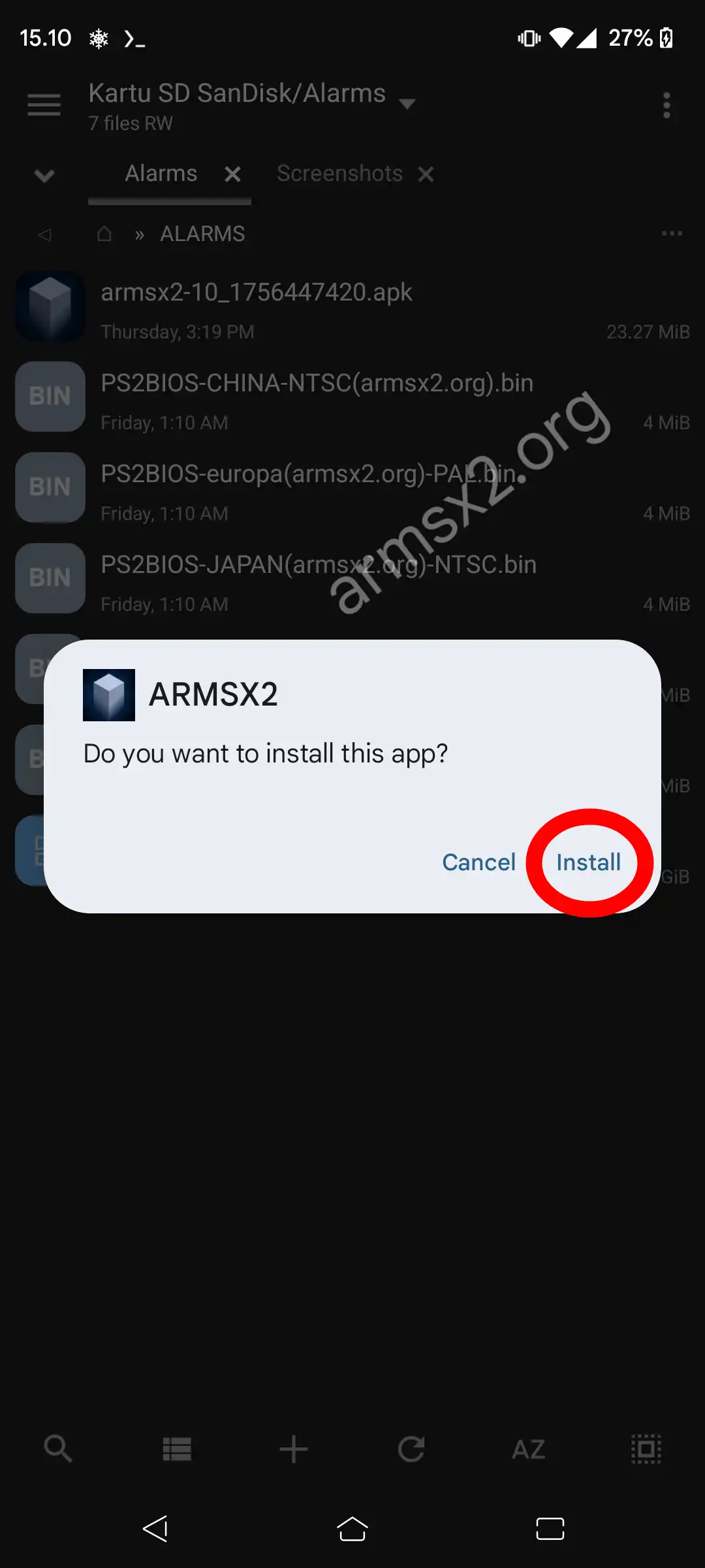 How To Install ArmSX3 2